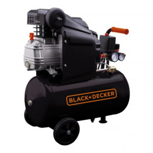 Compresor orizontal Black+Decker 24L 8BAR 160L/min - BD 160/24