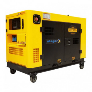 Generator insonorizat Stager YDE12TD3, 3000rpm, diesel, trifazat