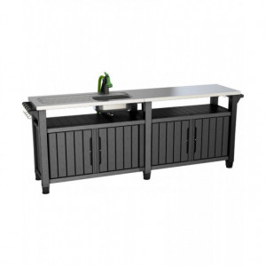 Dulap Depozitare Terasa Graphite Keter Unity CHEF 415 L