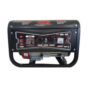 Generator de curent DKD LB 3900 monofazat cu motor de 7CP, putere maxima 3200 W