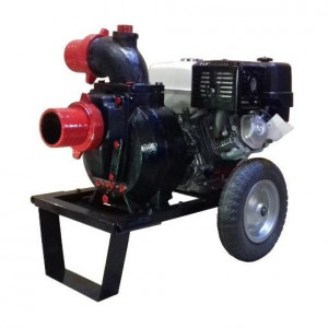 Motopompa pentru ape murdare cu motor Kama pe benzina DWP 390 K4X