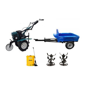 Motosapa DKD HS 500 new  + remorca 500 kg + vermorel 16 L