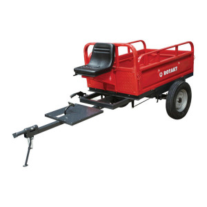 Remorca Rotakt REM600, capacitate de 600 Kg