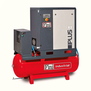 Compresor cu surub Fini cu uscator inclus PLUS 8-10-500ES