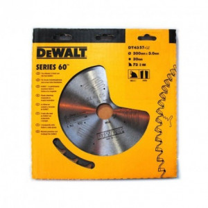 Disc Seria 60. 300x30x3mm. 72 dinti DeWalt - DT4357