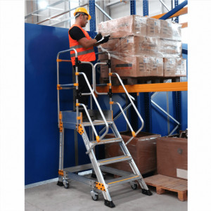 Platforma mobila profesionala din aluminiu, H lucru 3,05m Platform EP4