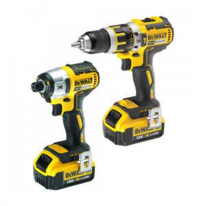Set masina de insurubat si impact DeWalt DCD795 si DCF886 18V DS150 3 acumulatori 4Ah XR Li-Ion - DCK250M3