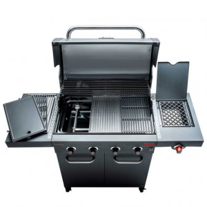 Gratar pe gaz Char-Broil Professional Power Edition 4, grile si plita din fonta, sear burner, TRU-Infrared 140985
