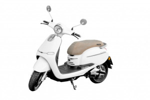 Scuter electric, HECHT CITIS WHITE 3000 W, 45 km/h