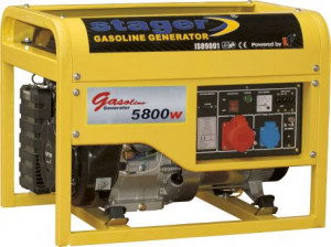 Generator curent benzina trifazat Stager GG 7500-3 E+B