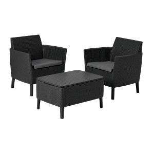 Set mobilier pentru balcon gri Keter Salemo