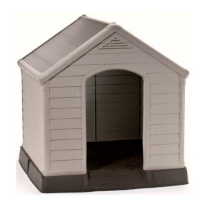 Casuta pentru caini, gri, Keter 99x95x99 cm