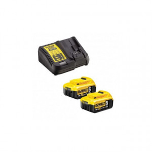 Kit 2 acumulatori si statie de incarcare 18V 5Ah - DCB115P2