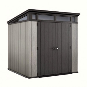 Casuta gradina Keter Artisan 7x7 cu usa dubla