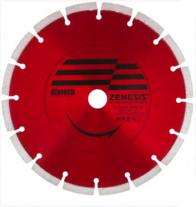 Disc diamantat de taiere Diatech ONYX 3D SEGMENTAT 230mm