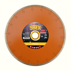 Disc diamantat pentru faianță Diatech SMX 250 mm, SMX250