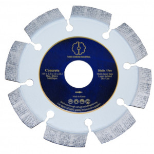 Disc diamantat Tudee 125X22.2mm debitare beton dur