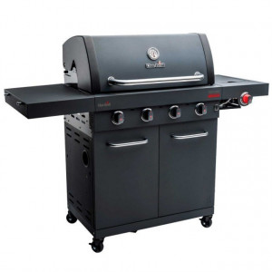 Gratar pe gaz Char-Broil Professional Power Edition 4, grile si plita din fonta, sear burner, TRU-Infrared 140985