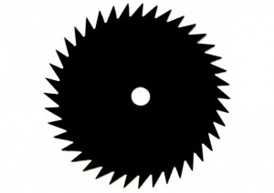 ProGARDEN Disc motocoasa de umar, 40 dinti, 254mm, 25.4mm