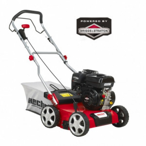 Scarificator si aerator pentru gazon cu motor termic, Hecht 5676