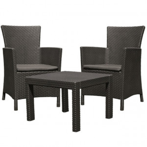 Set mobilier gradina Keter Rosario gri