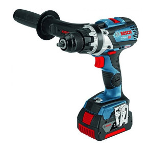 Bosch GSR 18V-85 C Masina de gaurit si insurubat cu acumulator + 2x acc GBA 18V 5.0Ah + Incarcator GAL 1880 CV + L-Boxx