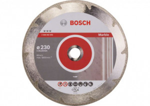 Bosch Disc diamantat marmura 230 Best for Marble, 230x2.2x3x22.23mm Cod catalog: 2608602693