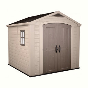 Casuta gradina Keter Factor 8x8 cu usa dubla
