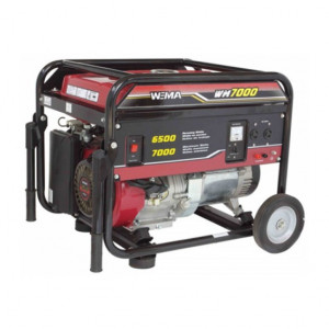 Generator Wema WM 7000, 4 timpi, 25 L, monofazat