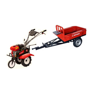 Motocultor Rotakt RO75R, 7 CP + remorca Rotakt REM400