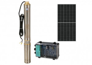 Progarden Pachet 3TSC3.5-50-48/500 Pompa submersibila 1", solar, 500W/48V, MPPT, 50m, 3.5mch, multietajata, apa curata + 1 x SP460M-72H Panou fotovoltaic