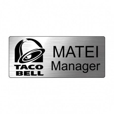 Ecuson Silver cu Magnet Personalizat