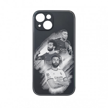 Husa iPhone 14 Plus, Carcasa Mbappe Salah Benzema