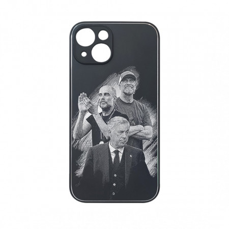 Husa iPhone 14 Plus, Carcasa Design Ancelotti Klopp Guardiola