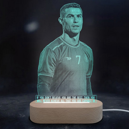 Veioza Verde LED Design Ronaldo
