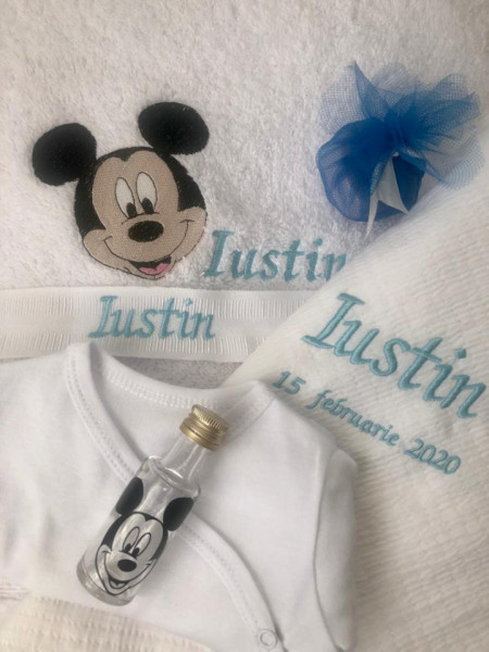 Trusou BOTEZ Mickey Mouse personalizat pentru baietel