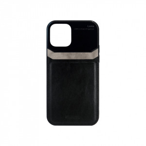 Carcasa iPhone 11 Negru - Piele PU