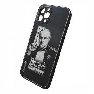 Carcasa iPhone 12 Pro Max Negru The Godfather