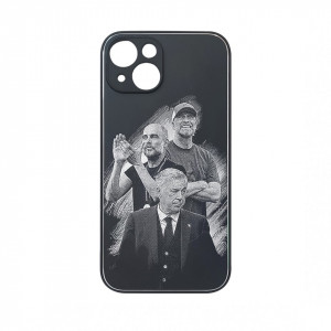 Husa iPhone 14, Carcasa Design Ancelotti Klopp Guardiola
