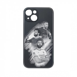 Husa iPhone 14 Plus, Carcasa Mbappe Salah Benzema