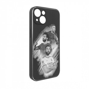 Husa iPhone 14 Plus, Carcasa Mbappe Salah Benzema