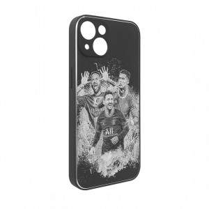 Husa iPhone 14, Carcasa Design Ronaldo Messi Neymar