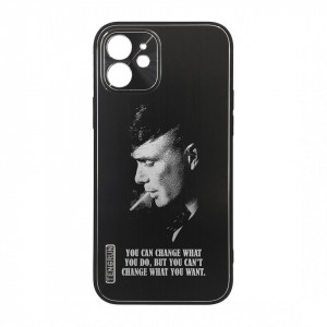 Carcasa iPhone 12 Negru Peaky Blinders