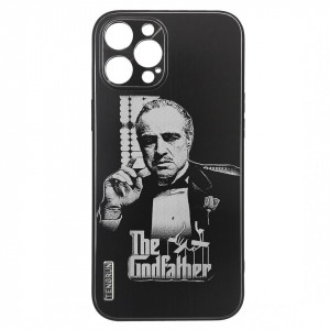 Carcasa iPhone 12 Pro Max Negru The Godfather