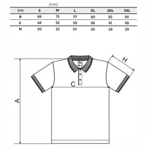 Tricou Polo L Barbatesc Negru Personalizat cu TRICOLOR si LUPUL DACIC