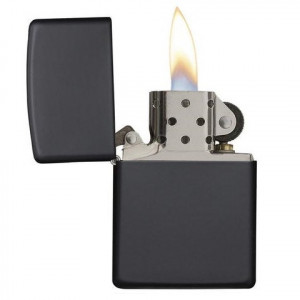 BRICHETA ZIPPO MATTE BLACK PERSONALIZATA