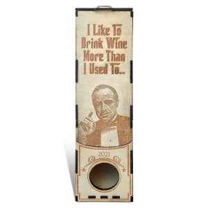 CUTIE PERSONALIZATA PENTRU STICLA DE VIN