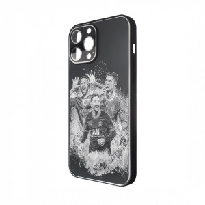 Husa iPhone 13 Pro Max, Carcasa Ronaldo Messi Neymar