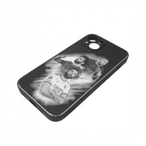 Husa iPhone 14, Carcasa Design Mbappe Salah Benzema