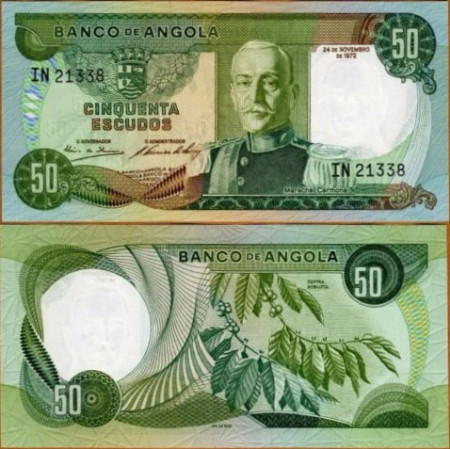Angola 1972 - 50 escudos XF